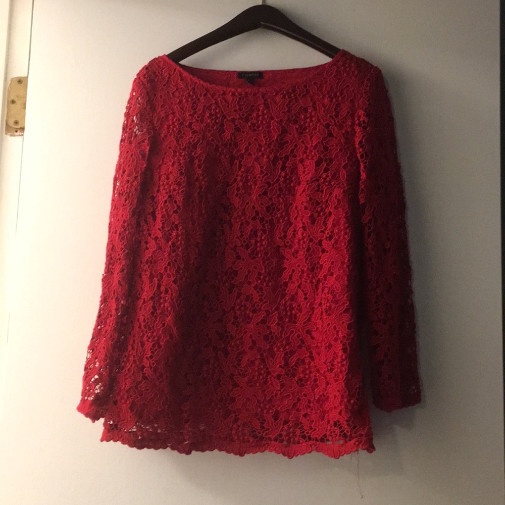 Talbots Lace Top